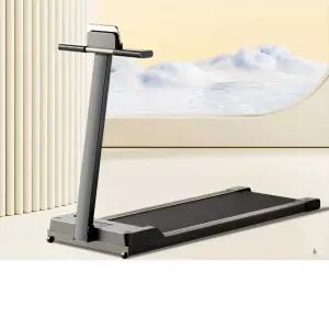 실내 러닝머신 플랫 홈짐 음소거 무동력 트레드밀 러닝머신(그레이/50cm)