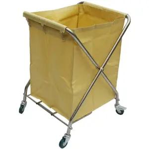 세탁물 수거함 업소용 접이식 세차장 린넨 빨래 통 감색