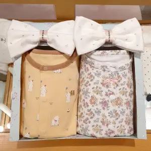 [밍크뮤]SC선물포장/내의2종세트/가을겨울내의 (35A7005420)신생아/백일돌선물/A