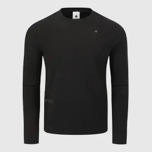 [르꼬끄](강남점)레귤러핏 기모 폴리스판 긴팔티셔츠 BLK / QQ413ERLO1 / 남여공용