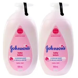 존슨즈 베이비 핑크로션500ml x2개