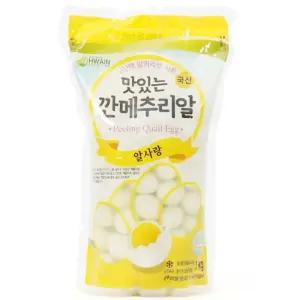 국산 껍질깐 메추리알 삶은 깐메추리알 1KG