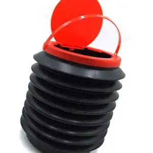 [에이치플러스몰]차량용 접이식 휴지통 자바라 위생 쓰레기통 휴대용