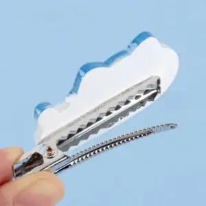 머리집게핀 여성 집게핀 하치와레 옆머리 장식핀