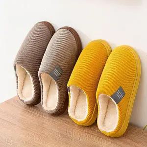 거실 사무실 층간 소음 방지 겨울 방한 털 슬리퍼 실내슬리퍼