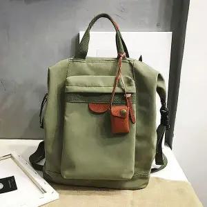 [콩심팥심]투웨이 토트 백팩 데일리 오피스 가벼운 가방 카키