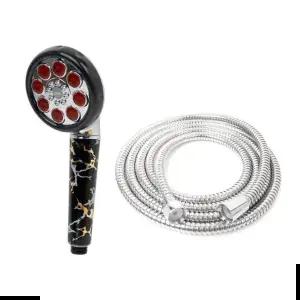 쿨 샤워기 메탈호스세트 2m/필터 고압 기능성 화장실