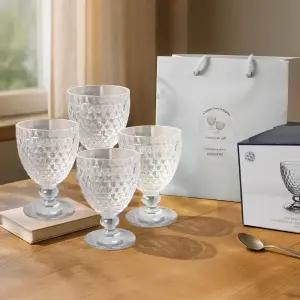 빌레로이앤보흐 고블렛 중 310ml 4p 세트 화이트 박스포함