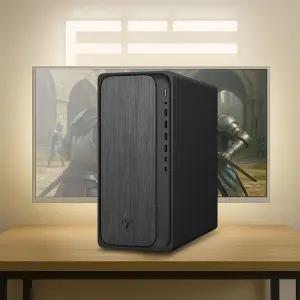 HP 옴니데스크 인텔 U5-225 D5 16GB 2TB FreeDOS 듀얼모니터 미니타워 M03-0029KR-U5 RX7600 사무 업무 그