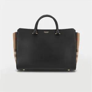 BANWELL 체크 미디엄 토트백 80840221