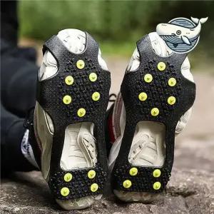 눈길 안전 등산 아이젠 스파이크 발 안전 체인 운동화아이젠 워커아이젠 탄력아이젠