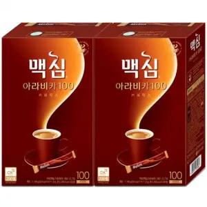 맥심 아라비카 커피믹스 100Tx2개