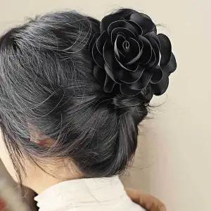 [콩심팥심]집게 핀 꽃모양집게 플라워핀 헤어핀 헤어집게핀 꽃핀