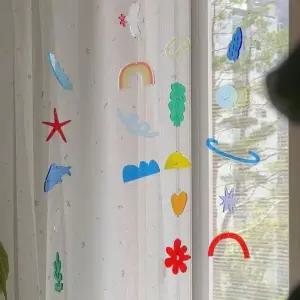 (완제품/반제품) 홈파티 벽데코 썬캐쳐 벽장식 모빌 집들이선물