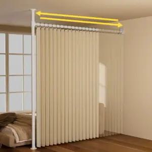 침대 가림막 커튼 무타공 공간 커텐 파티션 분리 가리개