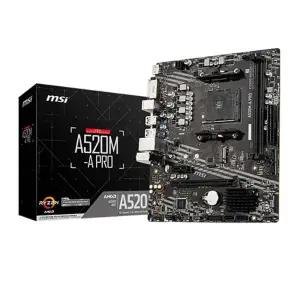 MSI A520M-A PRO.!
