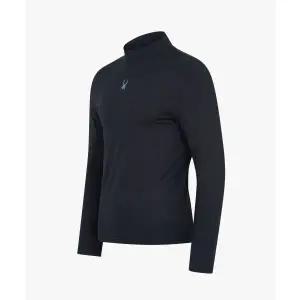 스파이더 SPYDER 남성 기모 베이직 모크넥 티셔츠 SPKFCNRL208MBLK 214058