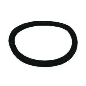 [콩심팥심]대용량 짱짱한 무매듭 두꺼운 검정 머리끈 50P 고무줄 간편한스타일