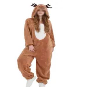 루돌프 인형옷 의상 잠옷 크리스마스 파티 코스튬 점프수트 사슴인형옷