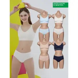 [베네통(하프클럽)]베네통 FUSIN BRA 브라팬티 8종 세트 BN003 00_P360372274