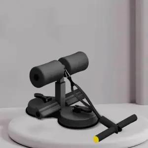 이중흡착 보조기 윗몸일으키기 저항밴드 쿠션지지형 홈트 복근강화