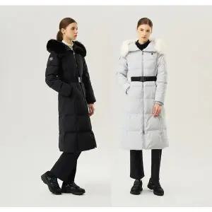 [르꼬끄](대전신세계)[50% OFF] (QP422ODJN2) 여성 밍크퍼 슬림핏 롱다운 / 대전신세계