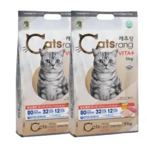 캐츠랑 전연령 비타플러스, 5kg, 2개