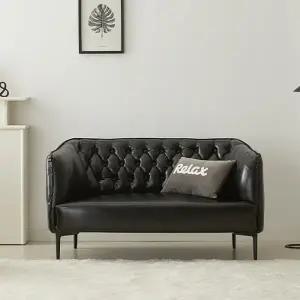 바이탈버브 에블린 인조가죽 2인용 소파