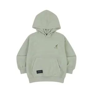 [캉골키즈](광주신세계)로고 포인트 플리스 후디 RD 0201 민트_ARDCHT02010MI