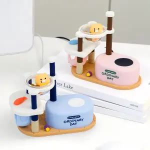 [카카오프렌즈] 춘식이 캣타워 스마트워치 충전 거치대(갤럭시워치/애플워치 완벽 호환)