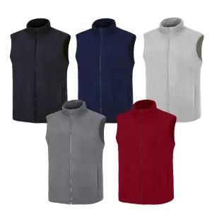 국산 플리스 집업 조끼 간절기 남성 여성 겨울 베스트 빅사이즈