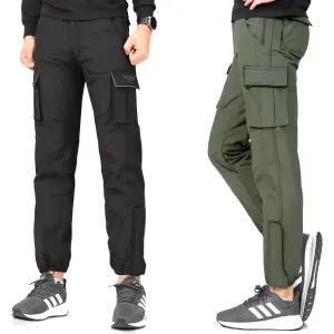 겨울 남성 기모바지 항공 건빵 카고 작업복 WFPD3101