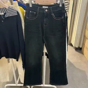 밀스튜디오 HC06 부츠컷 스티치 청팬츠 스판 부츠컷 스티치 청팬츠 LRBJES100NA5