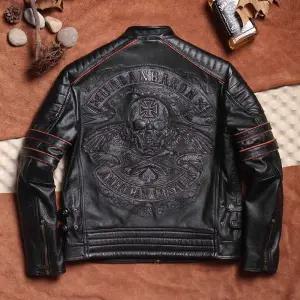 라이더자켓 바이크 집업 정비복 가죽 레더 오토바이