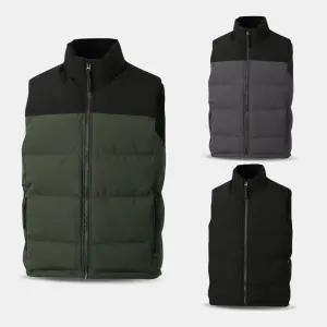 남성 두툼 캐주얼 헤비 집업 패딩 조끼 BFV707 겨울