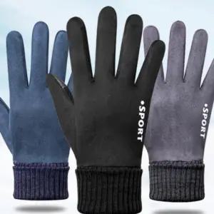 스웨이드 장갑 축구 겨울 글러브 런닝 러닝 방한 풋살