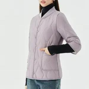 칠부 패딩조끼 여성 보온 중장년 경량 이너 반팔패딩