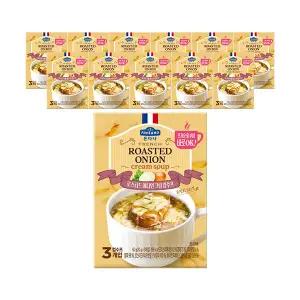폰타나 프렌치 로스티드 어니언 크림 수프 즉석지함 60g, 12개