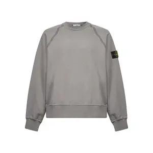 [스톤아일랜드]25FW 스톤아일랜드 남성 브러쉬드 오가닉 코튼 스웨트 셔츠 그레이 K2S156100022 S0A20 V...