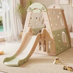 어린이 다기능 놀이터 등반 실내 정글짐 유아 미끄럼틀 멀티 놀이집
