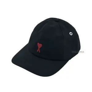 [아미](김해점) FW25 공용 하트 로고 코튼 볼캡 BFUCP006 AW0041 001