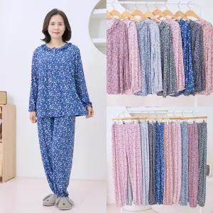 엄마옷 마미소 피치 기모 꿈나라 한벌 수면 잠옷 면 홈웨어 파자마 할머니 빅사이즈 40 70 마담 중년 여성 옷