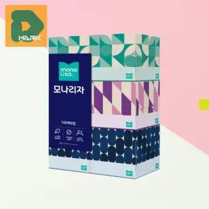 미용 미니티슈 6입 위생 파우치 포장 보관 휴대 개별 페이셜 뷰티 클렌징 티슈 외출 화장 여행 지우기 소형