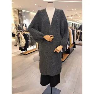 [파프리카](김해점)멜란지 모헤어 코지 롱 가디건 SK4CDA15