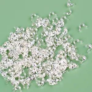 올챙이캡실버200개입 비즈공예부자재 키링마감용 악세사리부속 대용량포장