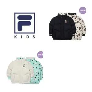 [토박스](센텀시티점) 휠라 키즈 다운패딩 익스플로러 리버서블 다운 FLKCC4TDDJ11