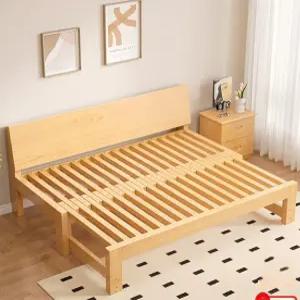 확장형 쇼파 겸 침대 좌식 소파침대 원룸 나무 원목