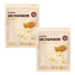 설빙 미니 붕어빵 슈크림 375g x 3봉 냉동 간식