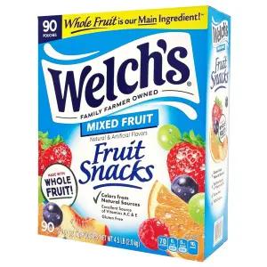 웰치스 후르트스낵 젤리 22.7g  90개/890089/후르츠 간식