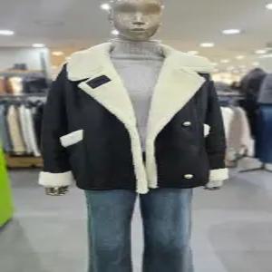 시슬리/애플아울렛/중기장 인조 무스탕 SA LEE1461